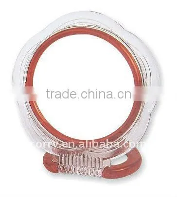 heart shaped plastic table Cosmetic Mirror