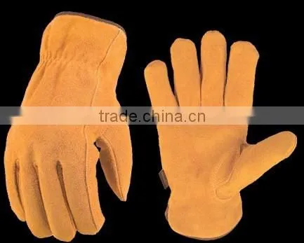 Sunnyhope cow split leather driving gloves
