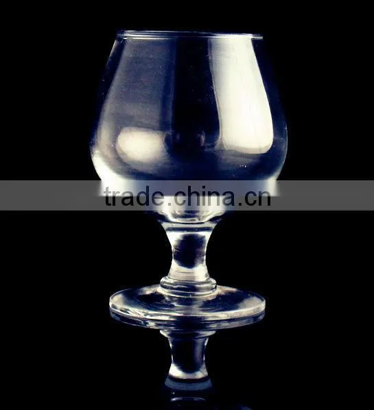 Crystal white wine glass,stemless wine glass