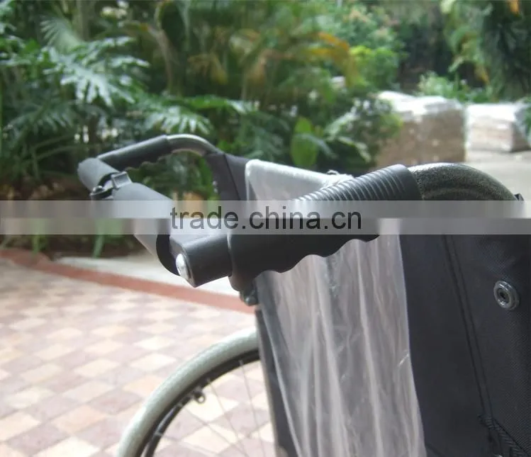 Topmedi new product big bearing capacity beach wheelchair for fat people