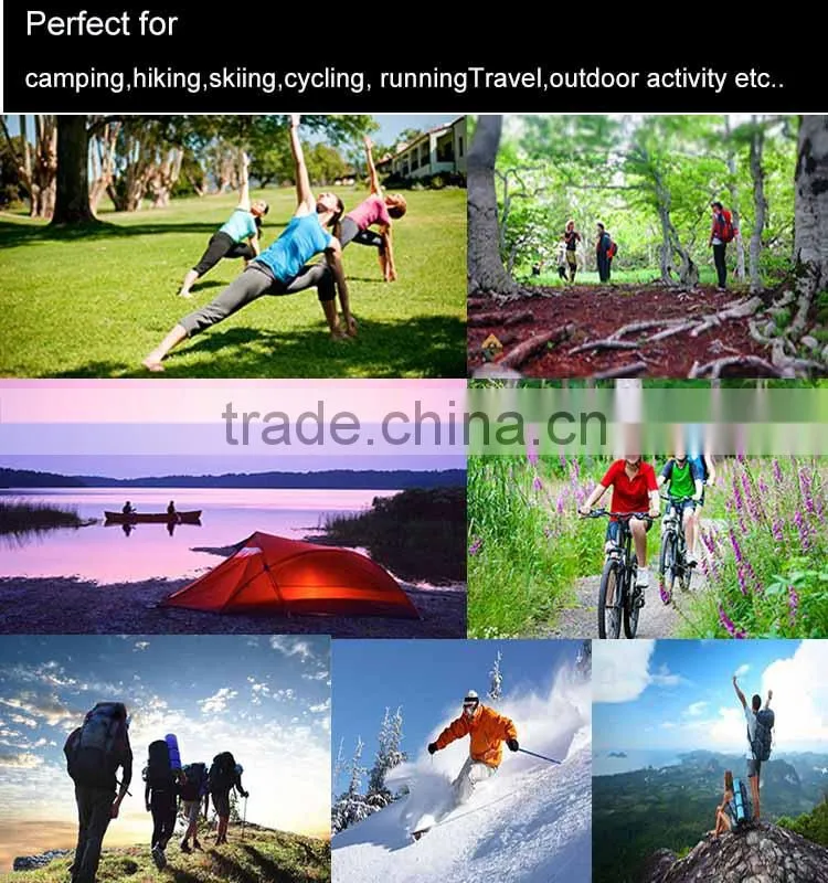 Folding hot and cold water bottle silicone