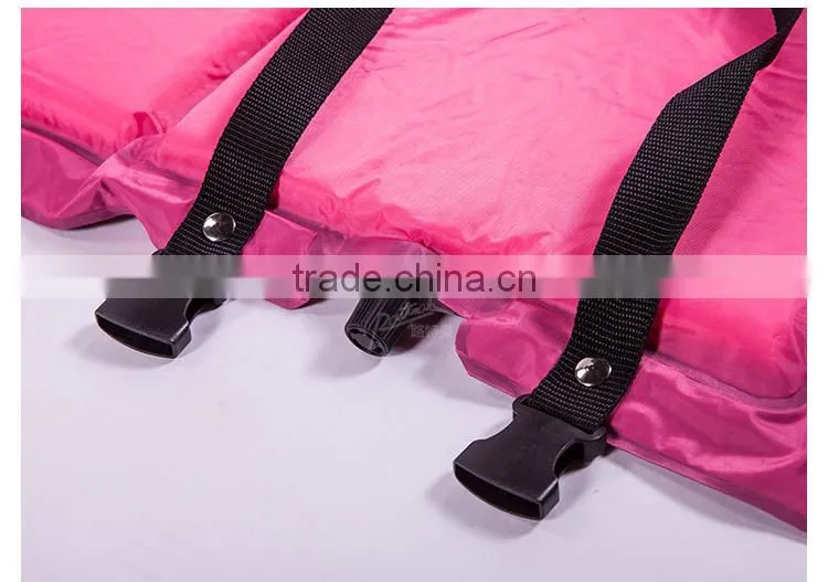 1 Person Foldable Compact Packing Inflatable Mat With PVC Waterproof Foam 1KG