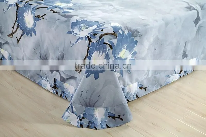 3d Bedding Sets Duvet Cover Set Bed Linens (Queen, 1 Duvet Cover+1 Flat Sheet +2 Pillowcases) -LSMX