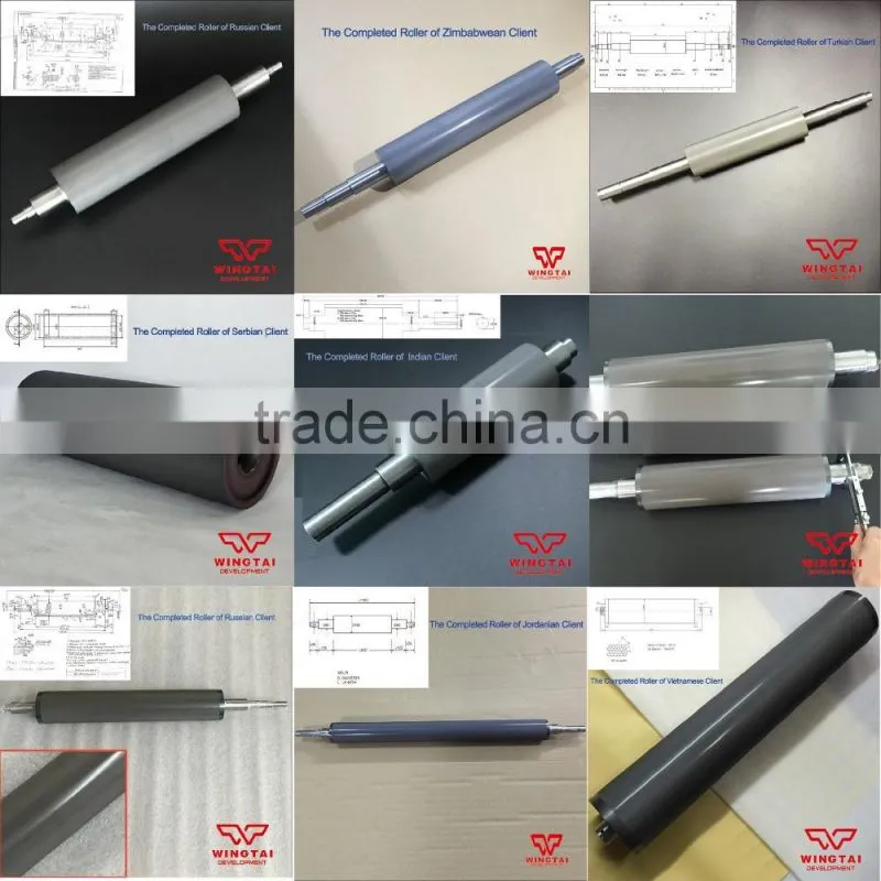 printing machinery part Flexo Printing Ceramic Anilox Roller