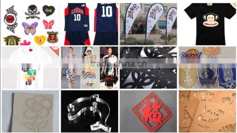 High speed auto feeding co2 tube fabric leather laser cutting machine price