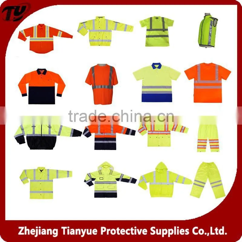 2016 High visibility safety traffic reflective T-shirt motorcycle reflective safety vest