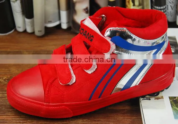 GZYNew design good quality warmly colorful kids leather shoes