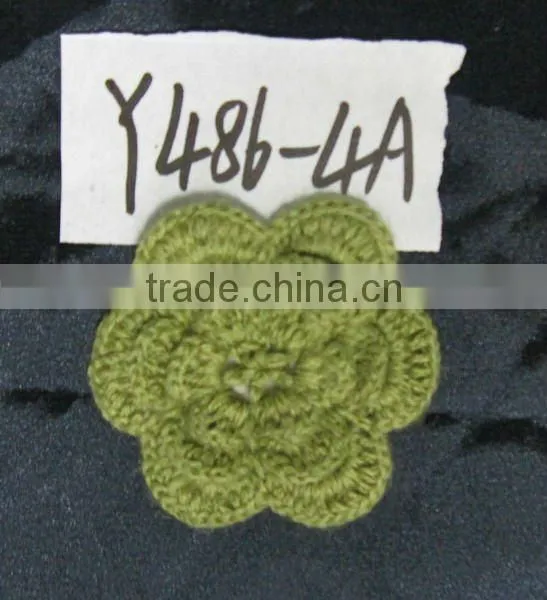 dress applique,flower applique,crochet applique