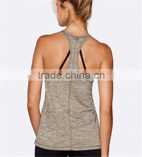 Custom plain vests china fashion woman tank top