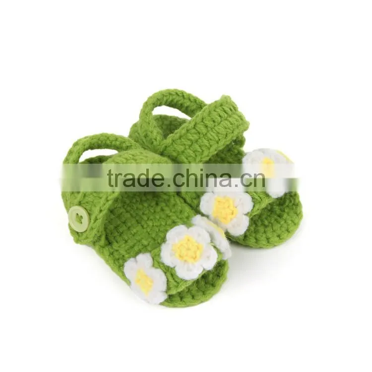 Baby Summer Crochet Knit Shoes Pattern for Infant