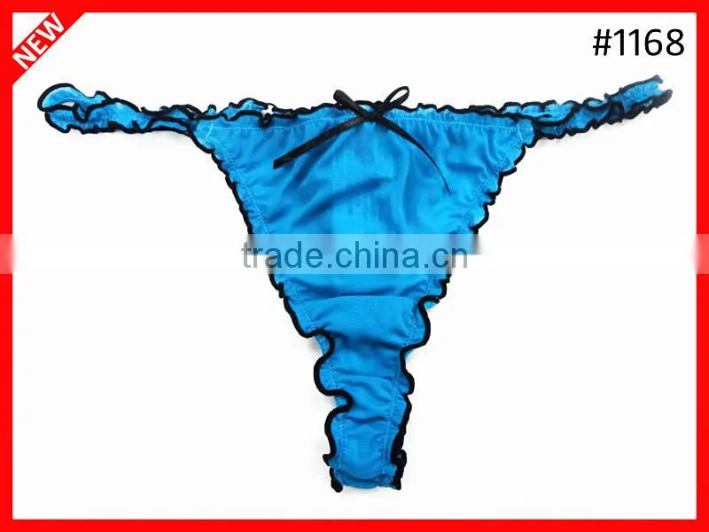 Sexy and Hot Culotte Pearl finishing lady thongs