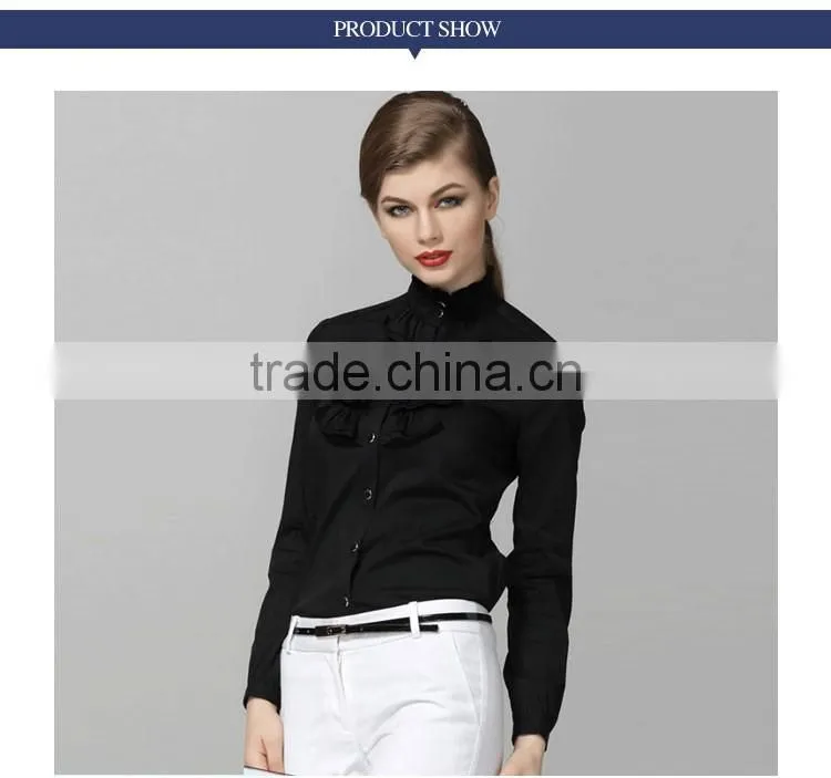 Black Shirt Of Ladies Formal Shirt Designs For Fancy Ladies Tops Latest Design