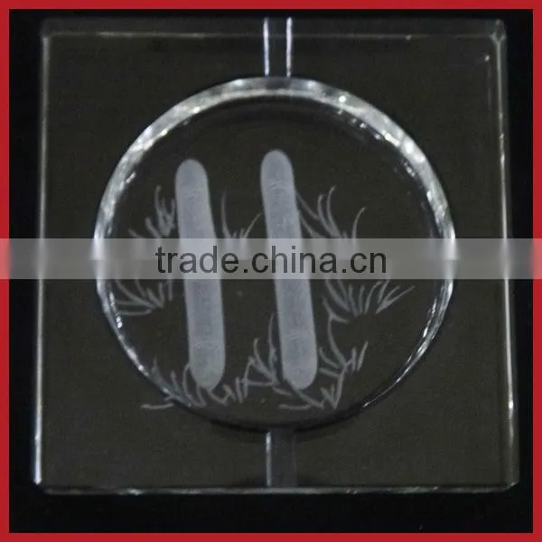 2013 Fashion Crystal Ashtray Stand,Engraved Crystal Ashtray For Business Gift