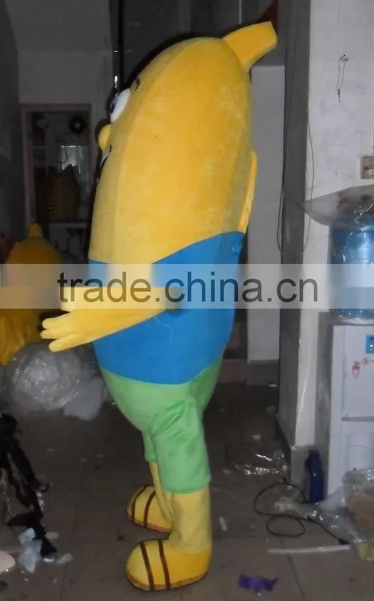 hot sale adult banana mascot costume