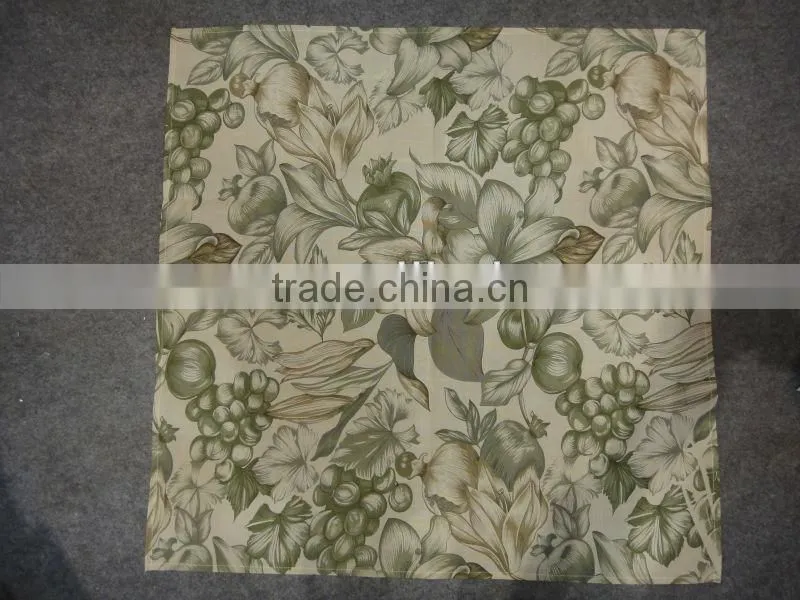 village printed table cloth nipkin cushion fabric