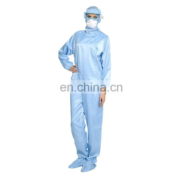 China Manufacturer Good Quality Antistatic Cleanroom Suit
