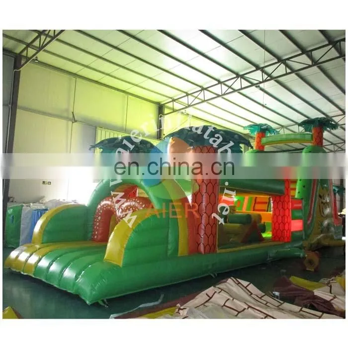 Indoor obstacle course for adults,giant inflatable obstacle course