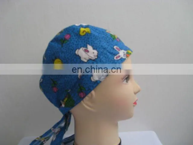 Active printed 100%cotton, bandana cap,pirate cap,doo-rag