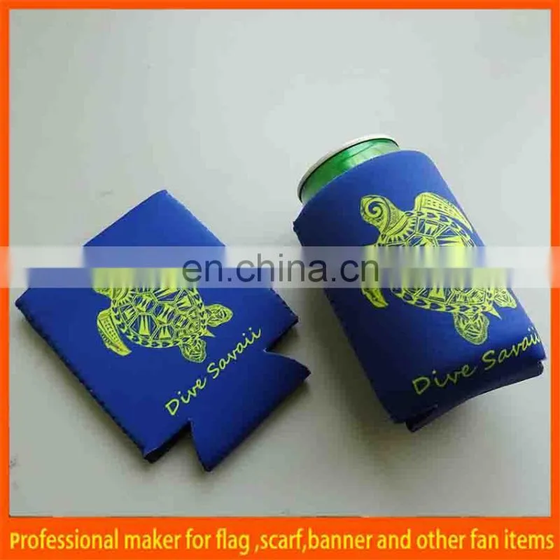 beer can bottle insulated neoprene holder