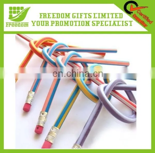 Hot Promotional Custom Logo Magic Soft Promotional Flexible Pencil
