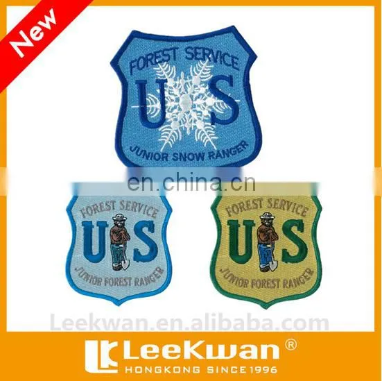 Custom Forest Service Embroidery Patch and Crest , Emblem Applique