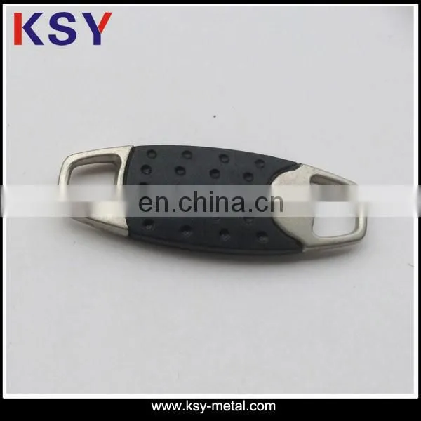 Wholesale zinc alloy metal zipper puller for bag accessories