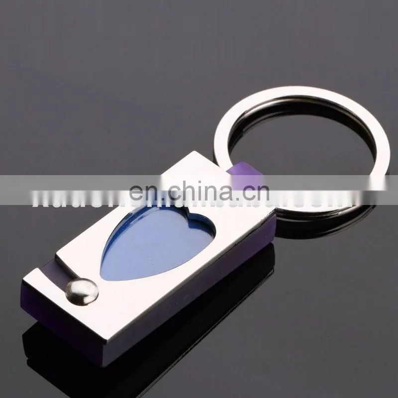 HEART SHAPED SILICA PHOTO FRAME KEY CHAIN
