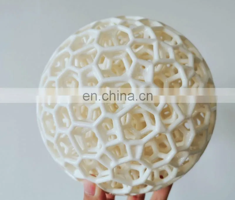 2020 Fashion 3D Printed Eco-Friendly Rubber TPU Design 3D Printing Dog Treat Toy Ball