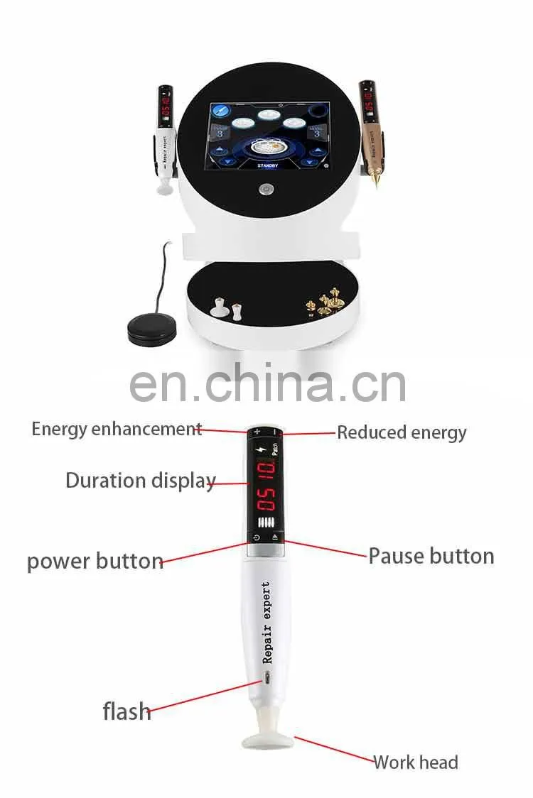 2019 Newest Ozone Plasma 2 In 1 Plasma Pen jett beauty instrument acne treatment ozone plasma pen with good price