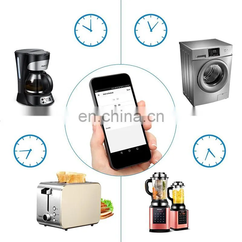 2020 New Arrivals RGB Smart Plug Home Amazon Google APP Remote Control Home Alexa Mini RGB LED WiFi Smart Plug