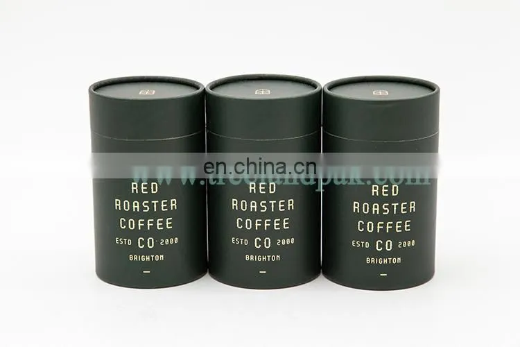 Round Can Luxury Cardboard Box for Coffee Bottle Package