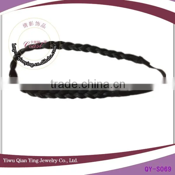 blond fashion hair braided braid headband
