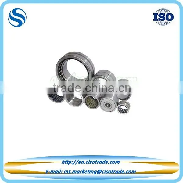 One way needle roller bearing with machined rings with flanges and inner ring