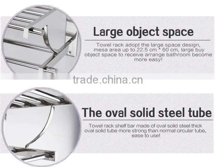 Wesda bathroom accessories stainless steel towel rack made in china A116