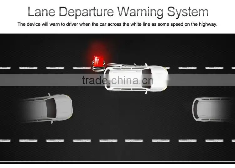3.0 inch new style Safe Driving Guard DVR with Radar Detection Car DVR and car tracker