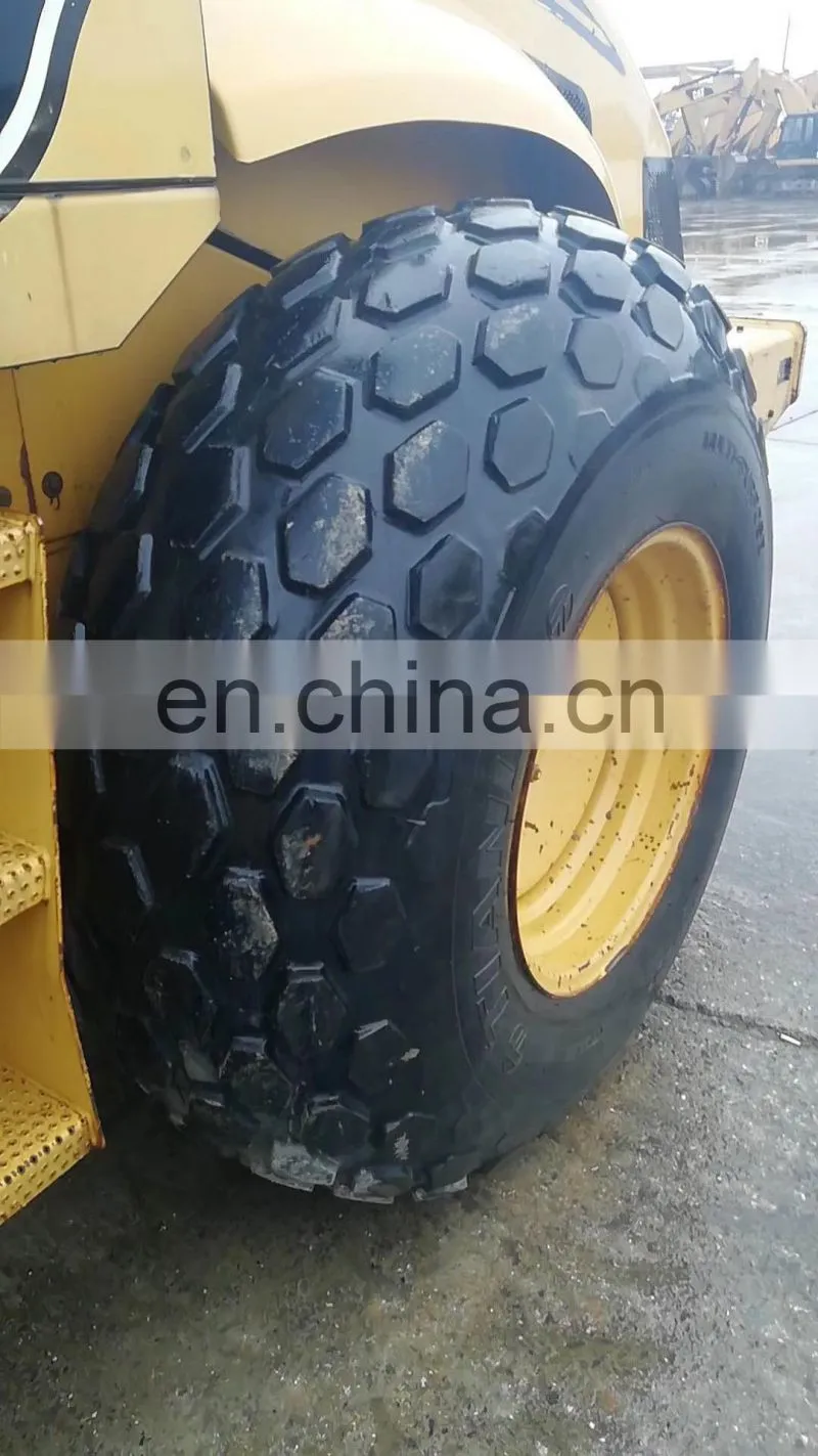Used original japan road roller CAT CS683E road soil compactor with high condition and cheap price for sale