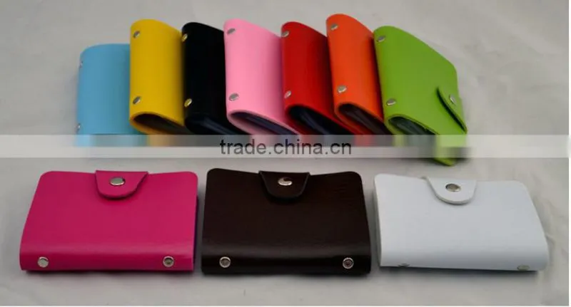 fashion PU PVC card wallet