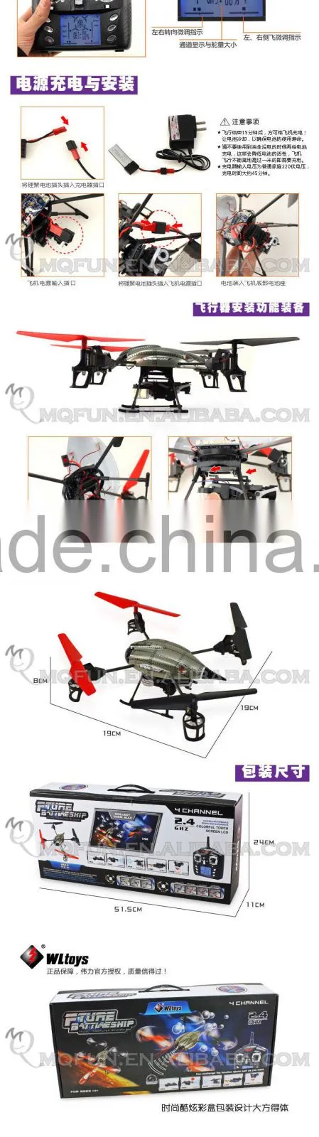 Mini Qute RC remote control 4 channel flying saucer Quadcopter Headless mode 3D tumbling Educational electronic toy NO.V999
