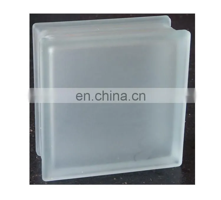 Patten Texture Eco-friendly Outdoor Wall Decorative Exterior Hollow Glass Brick