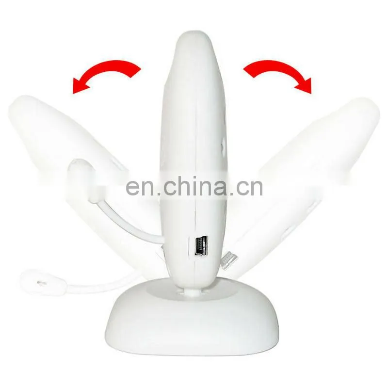 VB601 2.0inch LCD screen 2.4Ghz night vision shooting temperature detection digital audio baby monitor camera VB601