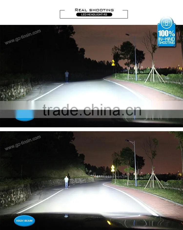 CE and RoHS ISO9001 H4 H13 led headlight auto lamp led H13 car led light bulbs rgb flashing