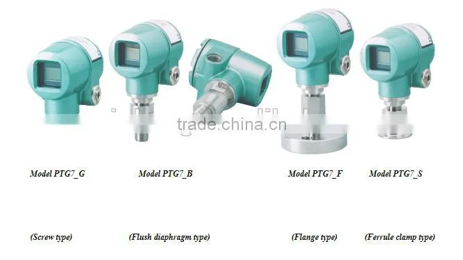 Wholesale Azbil Smart Pressure Transmitter PTG72T with Ferrule Clamp Type for sale