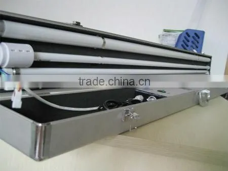 Hot sale! aluminum display case for lamps