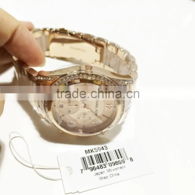 Blair Rose Gold Blush Acetate Glitz watches 39MM 5943