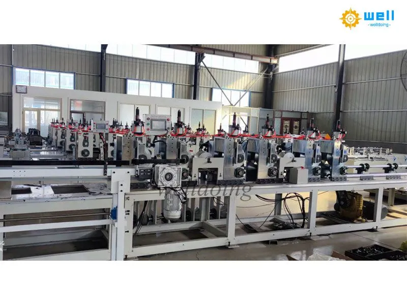 paper corner protection production line
