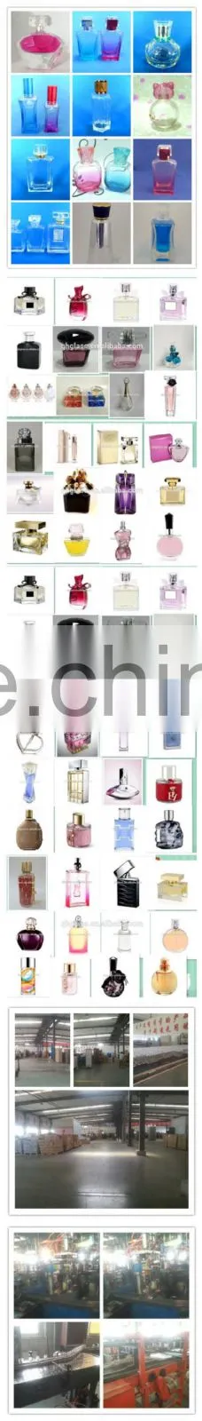 round shape glass perfume bottles with cap