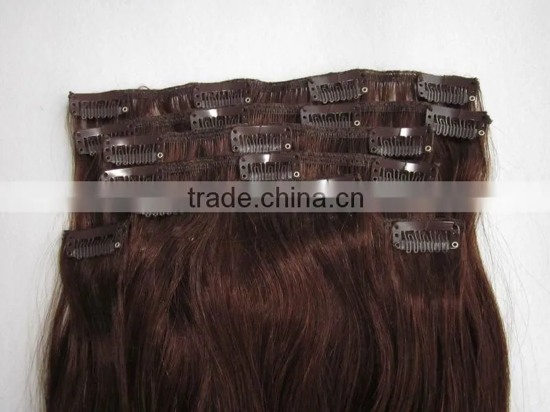100% human clip on hair, different length and color, clips no painting off