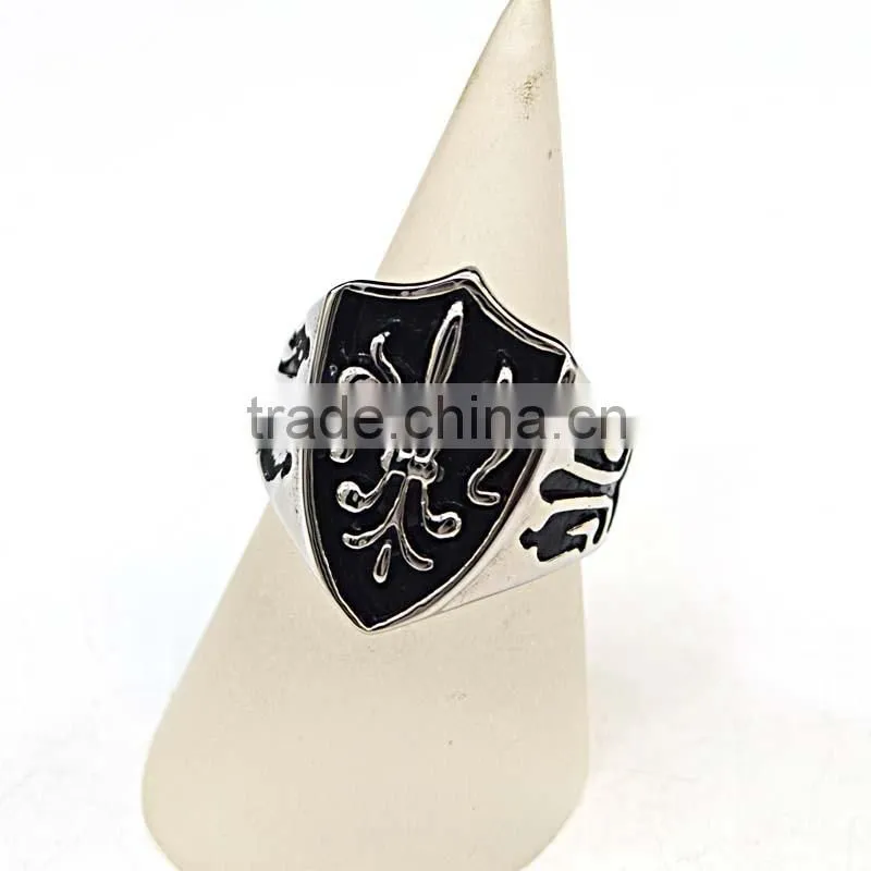 China 2016 New Products Classic design Custom Made Stainless Steel Ring