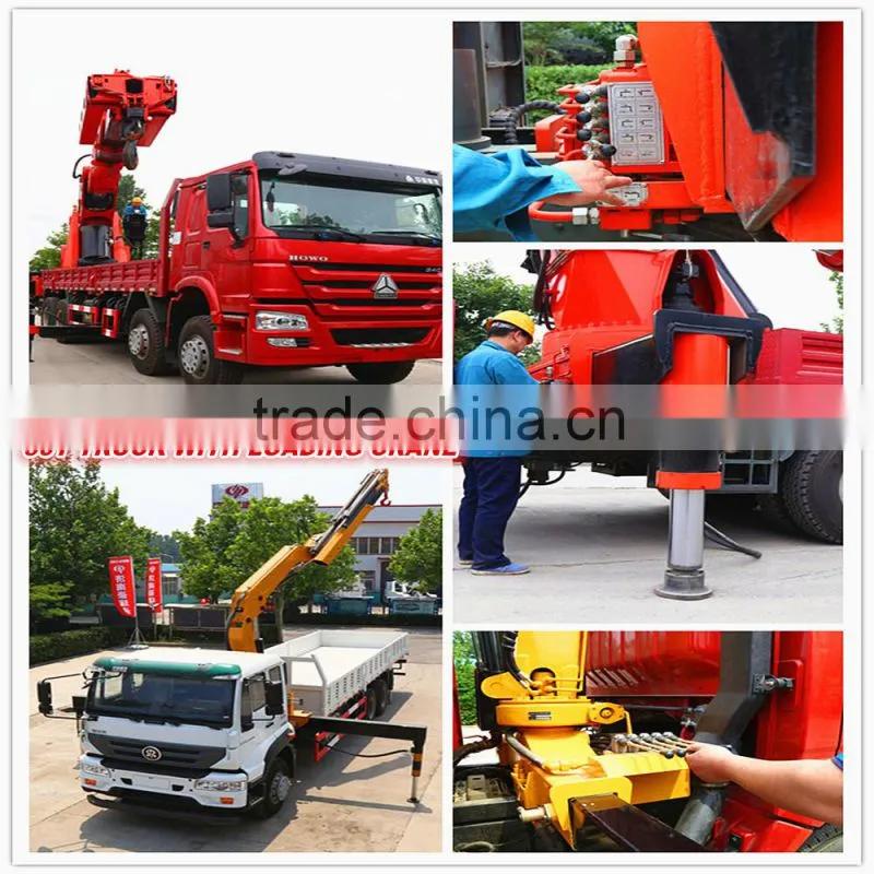 howo 8*4 30Ton Truck Mounted Crane for sale