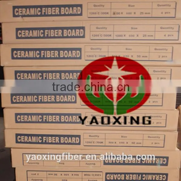 refractory ceramic fiber board heat insulation ceramic fiber board 1400C ceramic fiber board
